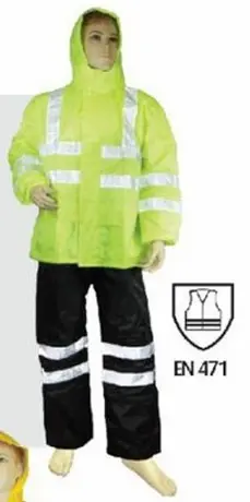 GEN-RC0001 | Heavy Duty Hi-Vis Rain Suit
