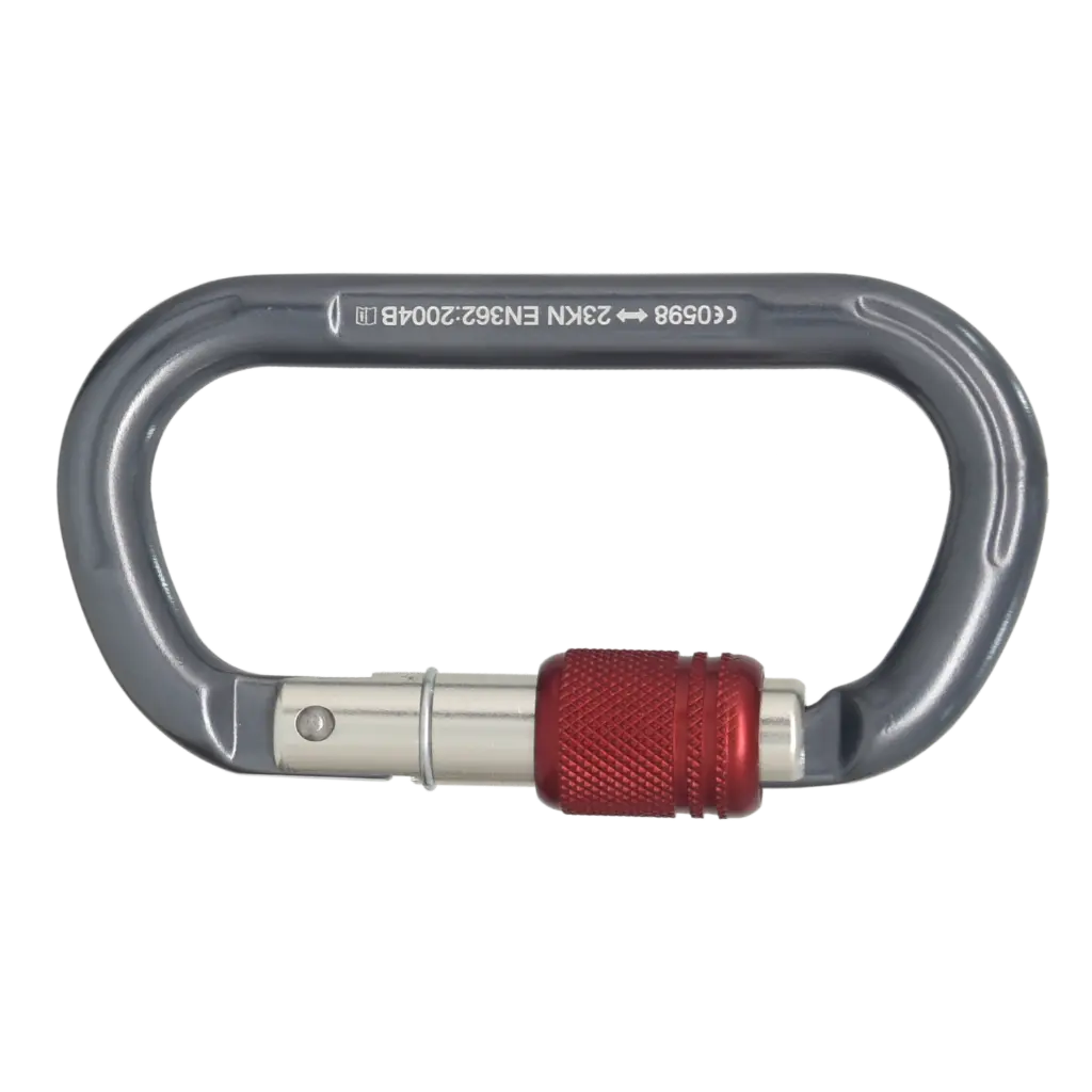 [AFC601401] Aluminum Screw Gate Karabiner