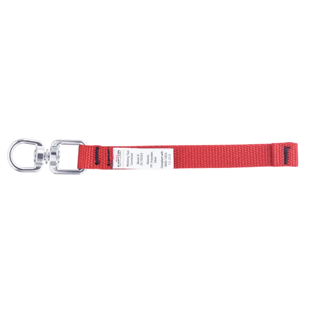 [DL100353] Tool Attachment Swivel D-Ring Lanyard (L)