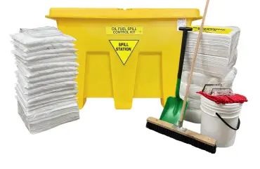 [SPILL-0003] 4-BARREL MARINE (SOPEP) OIL SPILL RESPONSE KIT