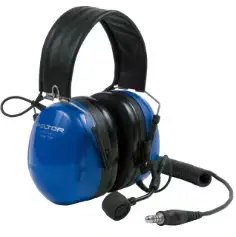 3M PELTOR Headset Twin Cup, MT72H540A-50, Headband Blue Ex