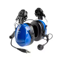 3M PELTOR Twin Cup Headset MT72H540P3E-50, Hard Hat Attachment