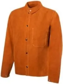 Full-Length Leather Welding Jacket