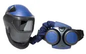 Sundström SR 570/SR 574 Respirator Welding Shield with Shade-9-13 Lens SR 500 fan unit 