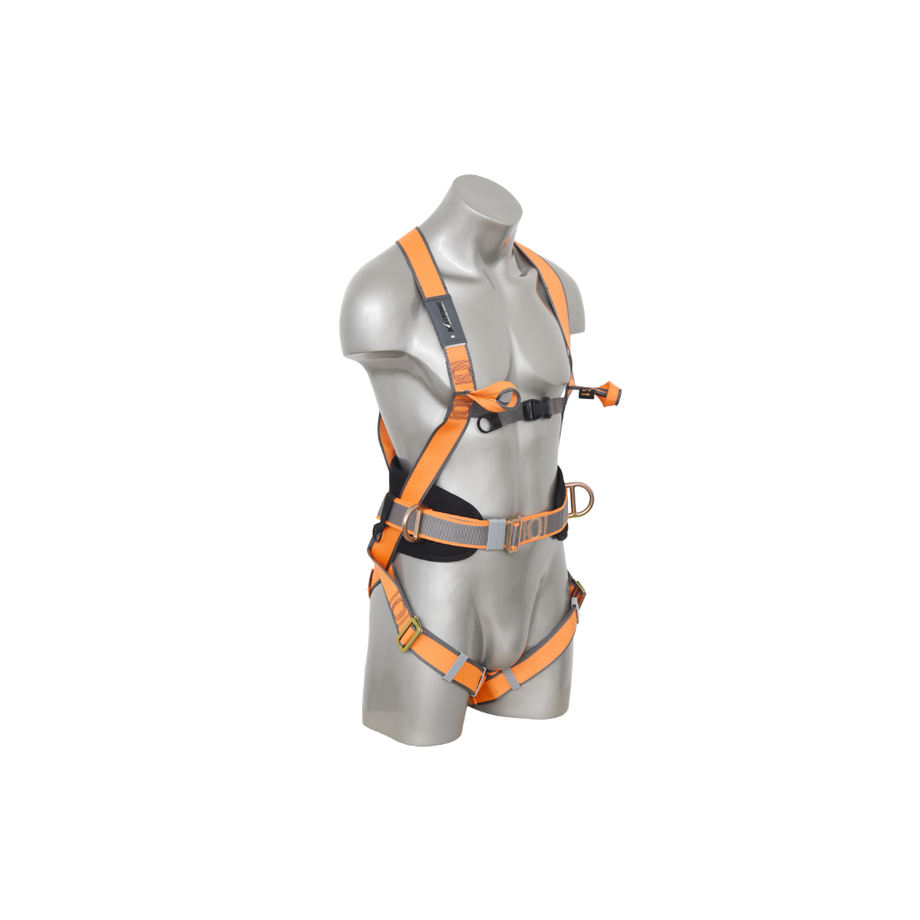 Essential Full Body Harness c/w Rear D Ring & Front loops attachment points & work positioning belt with Side D rings