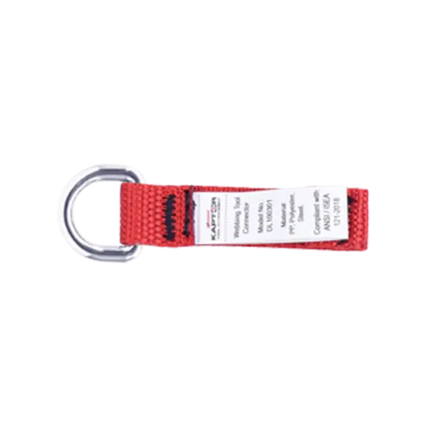 Tool Attachment D-Ring Lanyard - 6.5m (S) SWL 1ky (6 Pack)