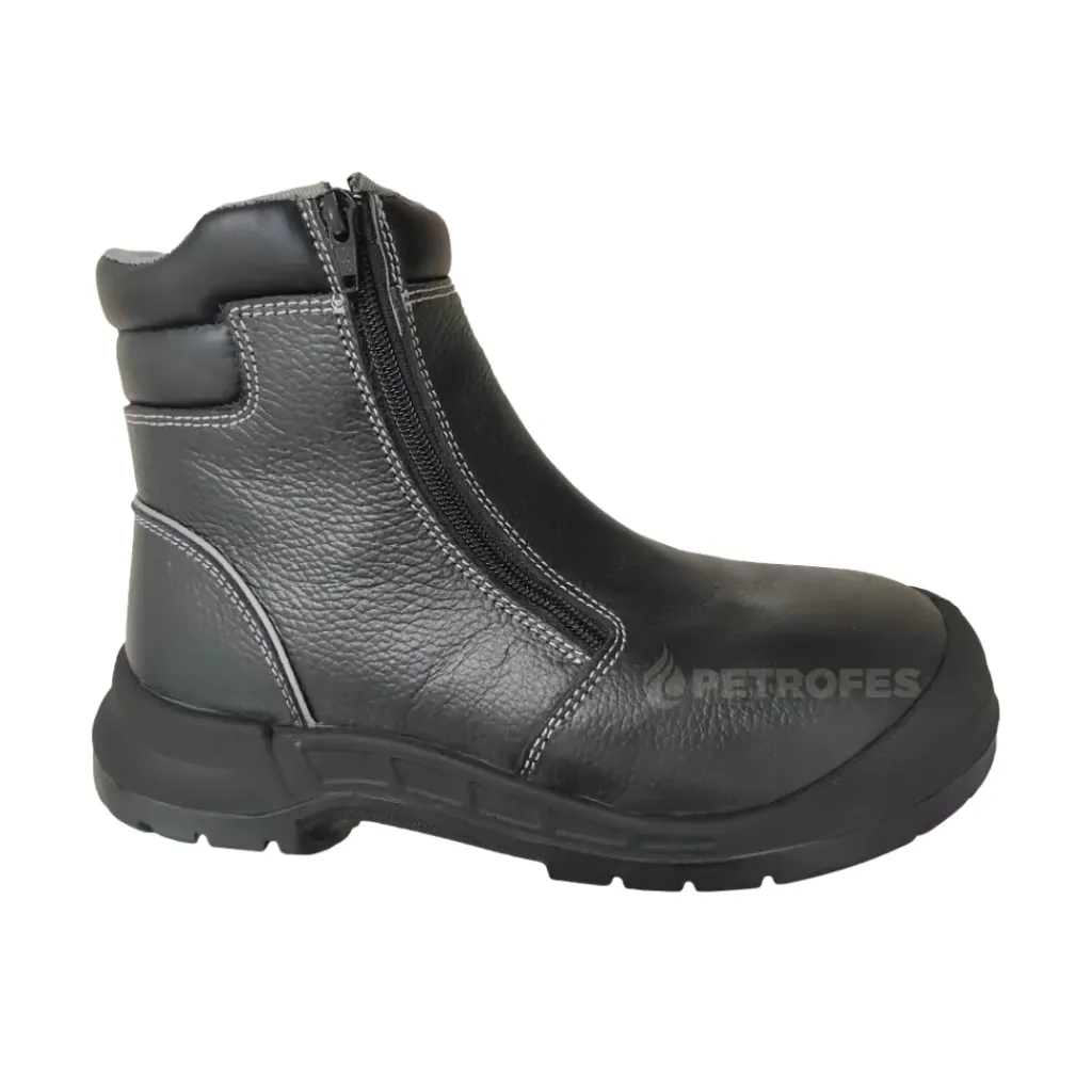 [BOOT-0132] Victory Safety Footwear - VS103 Mid Cut w/ Side Zip  (UK3/EU36)