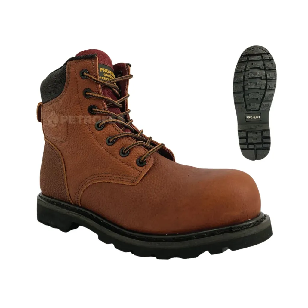 [BOOT-0042] PROTECH Mid Cut Lace Up Safety Boot  (UK3/EU37)