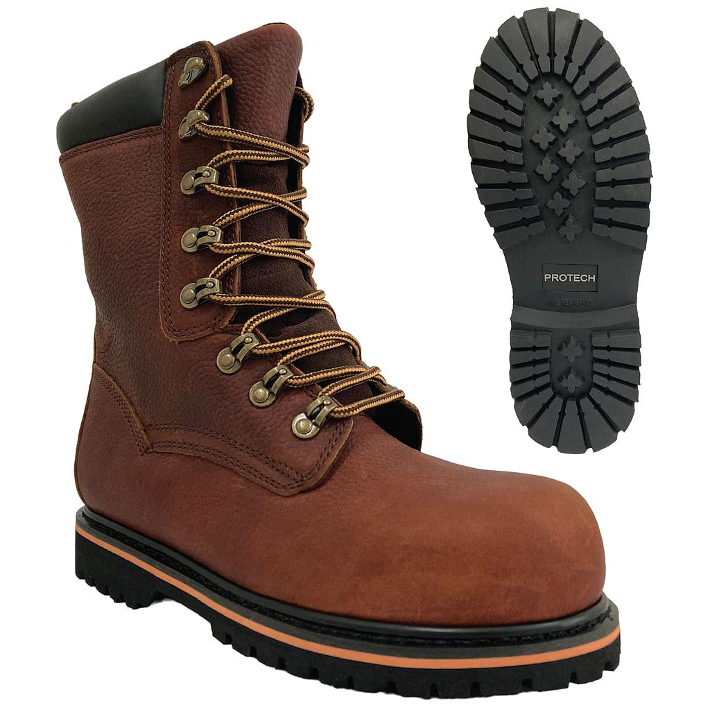 PROTECH High Cut Lace Up Safety Boot