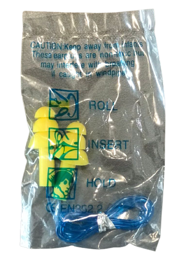 [1002685833] Reusable Ear Plug with strings