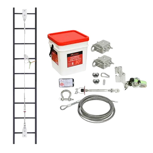 [AFF6000KIT(10)] Vertical Ladder Lifeline Kit 10M